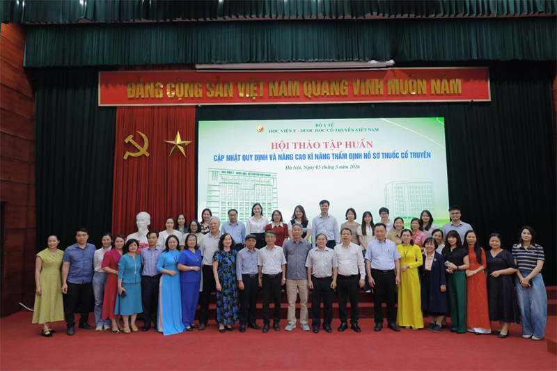 Tập huấn cập nhật quy định và nâng cao kỹ năng thẩm định hồ sơ thuốc cổ truyền đáp ứng yêu cầu của ngành y tế