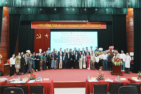 Bệnh viện Tuệ Tĩnh - Học viện Y - Dược học cổ truyền Việt Nam  tổ chức Hội thảo khoa học Quốc tế ứng dụng PLASMA Lạnh Mirari trong y học.